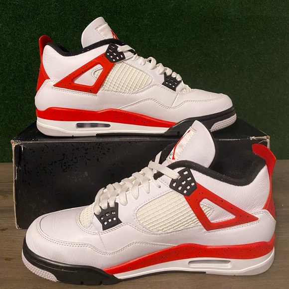Air Jordan 4 Retro ‘Red Cement’ Size 11.5 - Picture 6 of 11